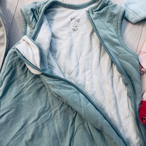 Kyte Bamboo lot 1-2.5 tog size Small Sleep Sack & Pajama set - Picture 3 of 5